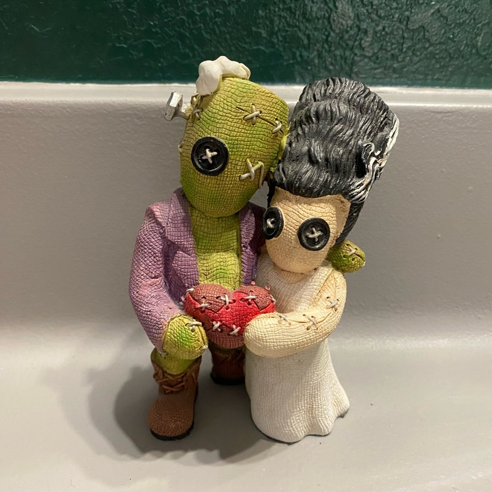 Frankenstein and Bride Figurine